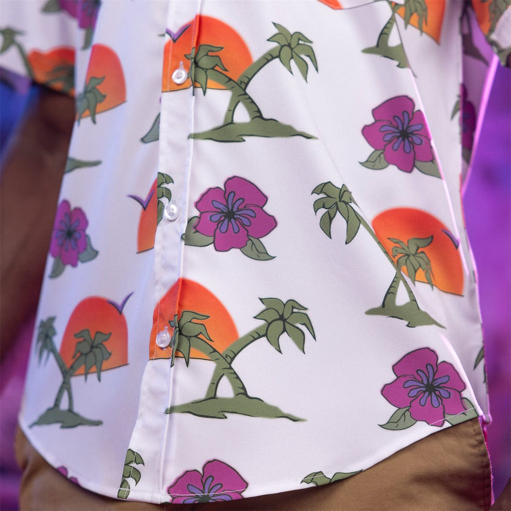 RSVLTS The Wembley KUNUFLEX Short Sleeve Shirt in Multicolor — detail 9