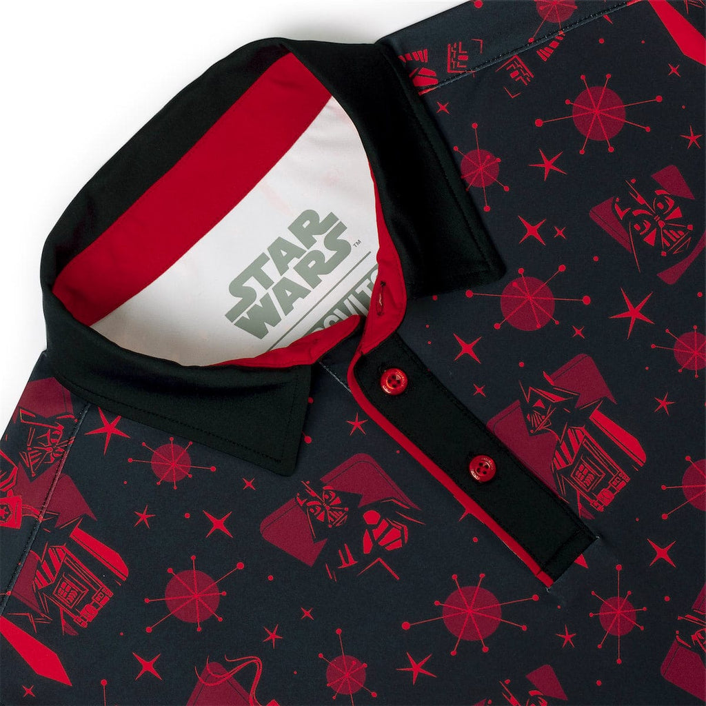 RSVLTS Happy Vader’s Day All-Day Polo in Black — detail 9