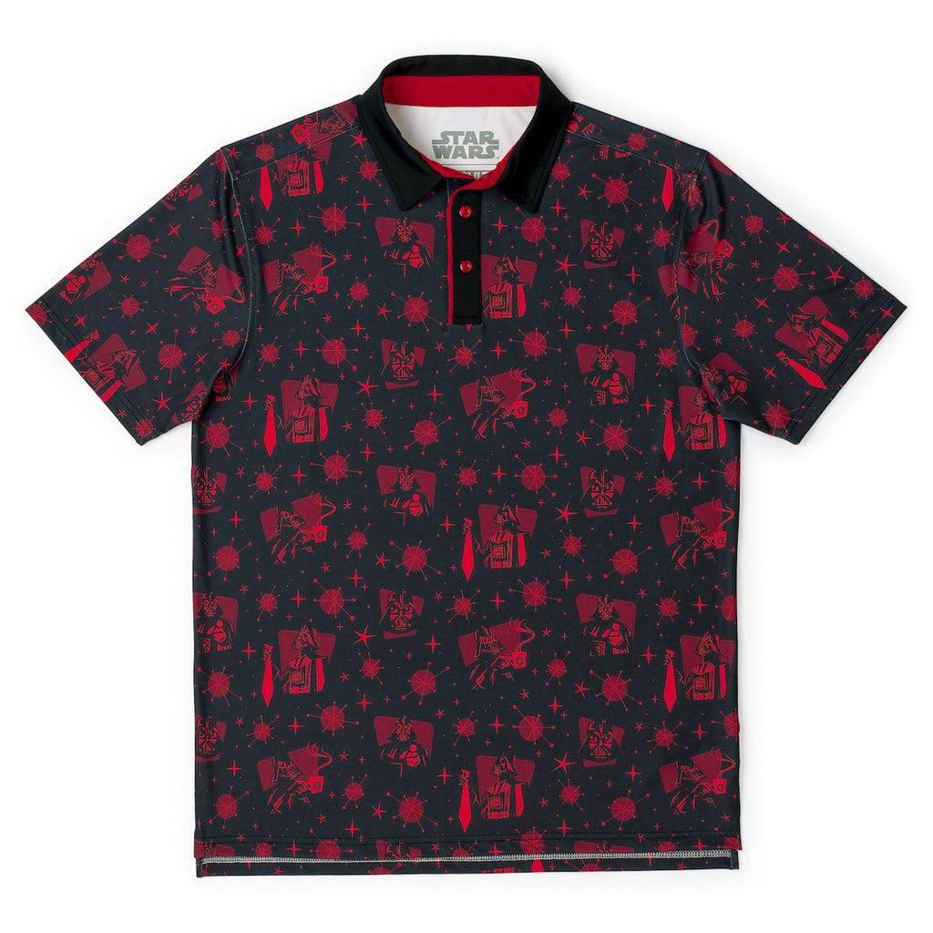 RSVLTS Happy Vader’s Day All-Day Polo in Black — detail 7
