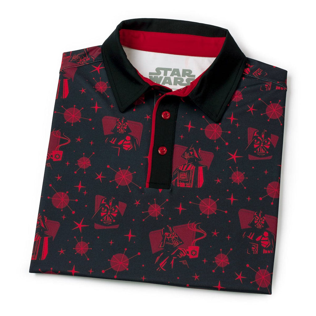RSVLTS Happy Vader’s Day All-Day Polo in Black — detail 11