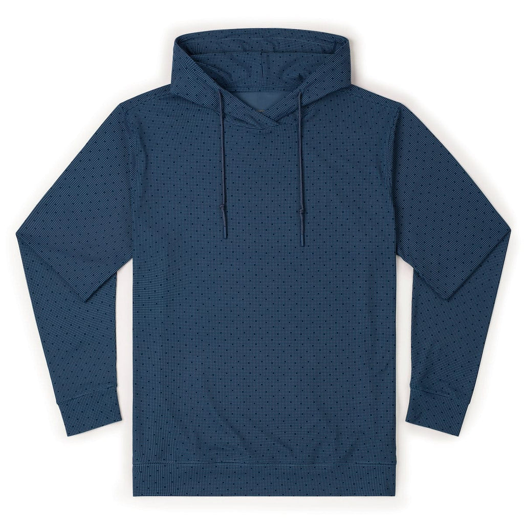 RSVLTS Static Slate Surge Performance Hoodie in Blue — detail 4