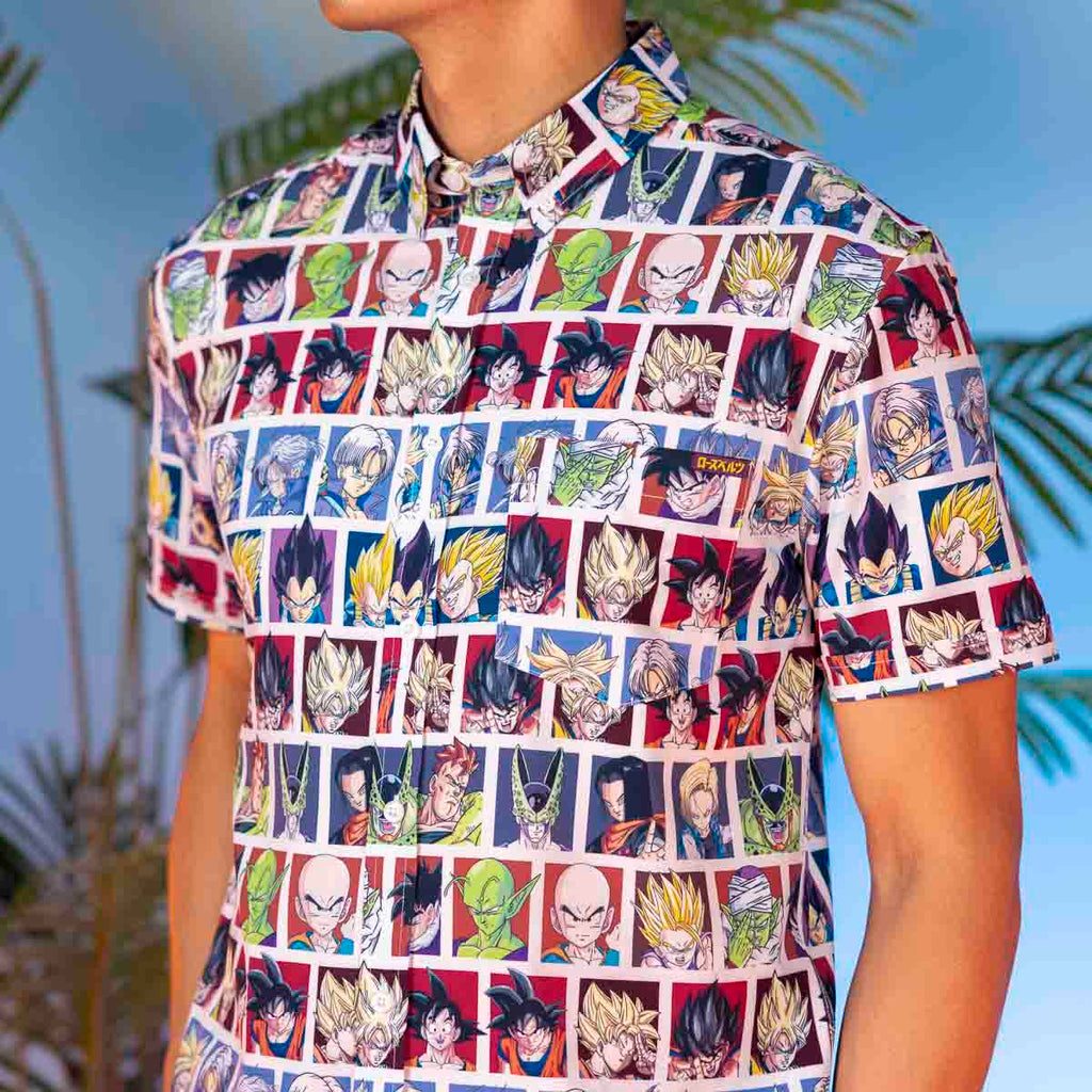 RSVLTS Heroes and Enemies KUNUFLEX Short Sleeve Shirt in Multicolor — detail 5