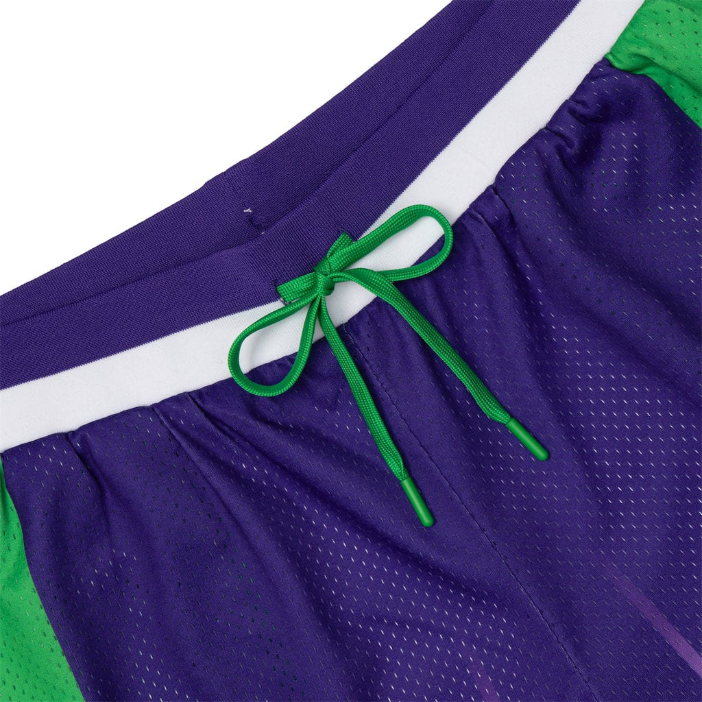 RSVLTS Space Ranger Mesh Shorts in Green — detail 5