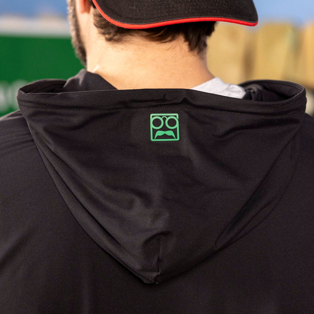 RSVLTS Legends Never Die (Black) Performance Hoodie in Black — detail 4