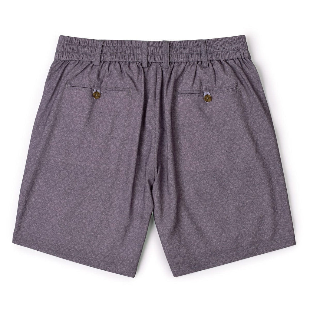 RSVLTS Violet Vacay (Faded) Bamboo Resort Shorts in Purple — detail 4