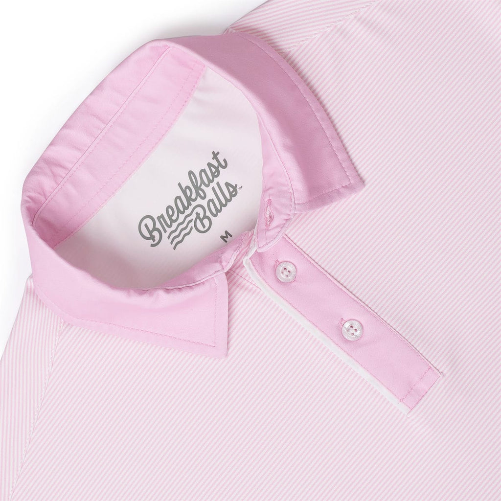 RSVLTS Social Club All-Day Polo in Pink — detail 6