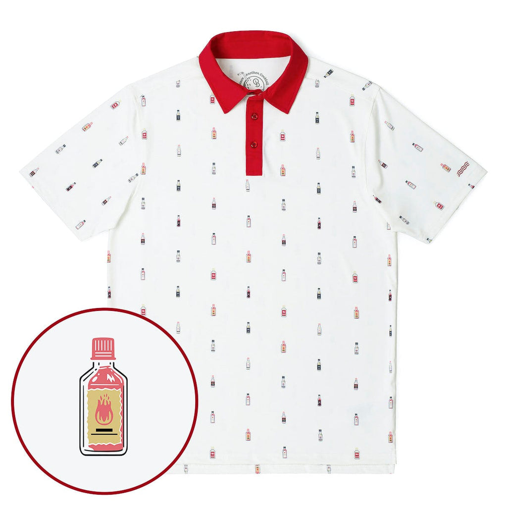 RSVLTS Shooters Shoot All-Day Polo — front view