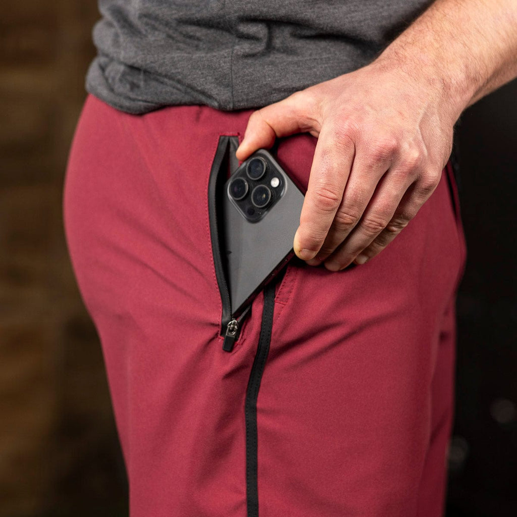 RSVLTS Brick V2 Lined Training Shorts in Brown — detail 7
