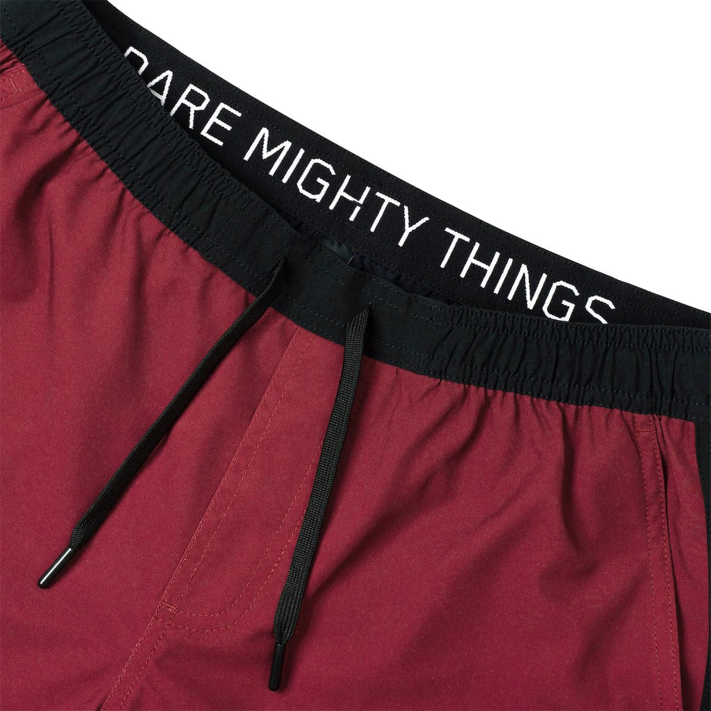RSVLTS Brick V2 Lined Training Shorts in Brown — detail 4