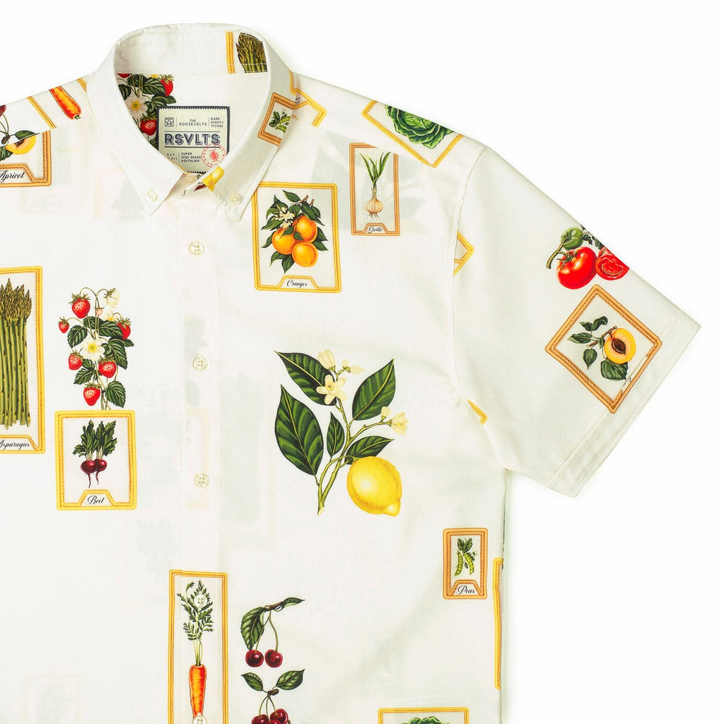 RSVLTS Grandma’s Kitchen KUNUFLEX Short Sleeve Shirt in Multicolor — detail 6