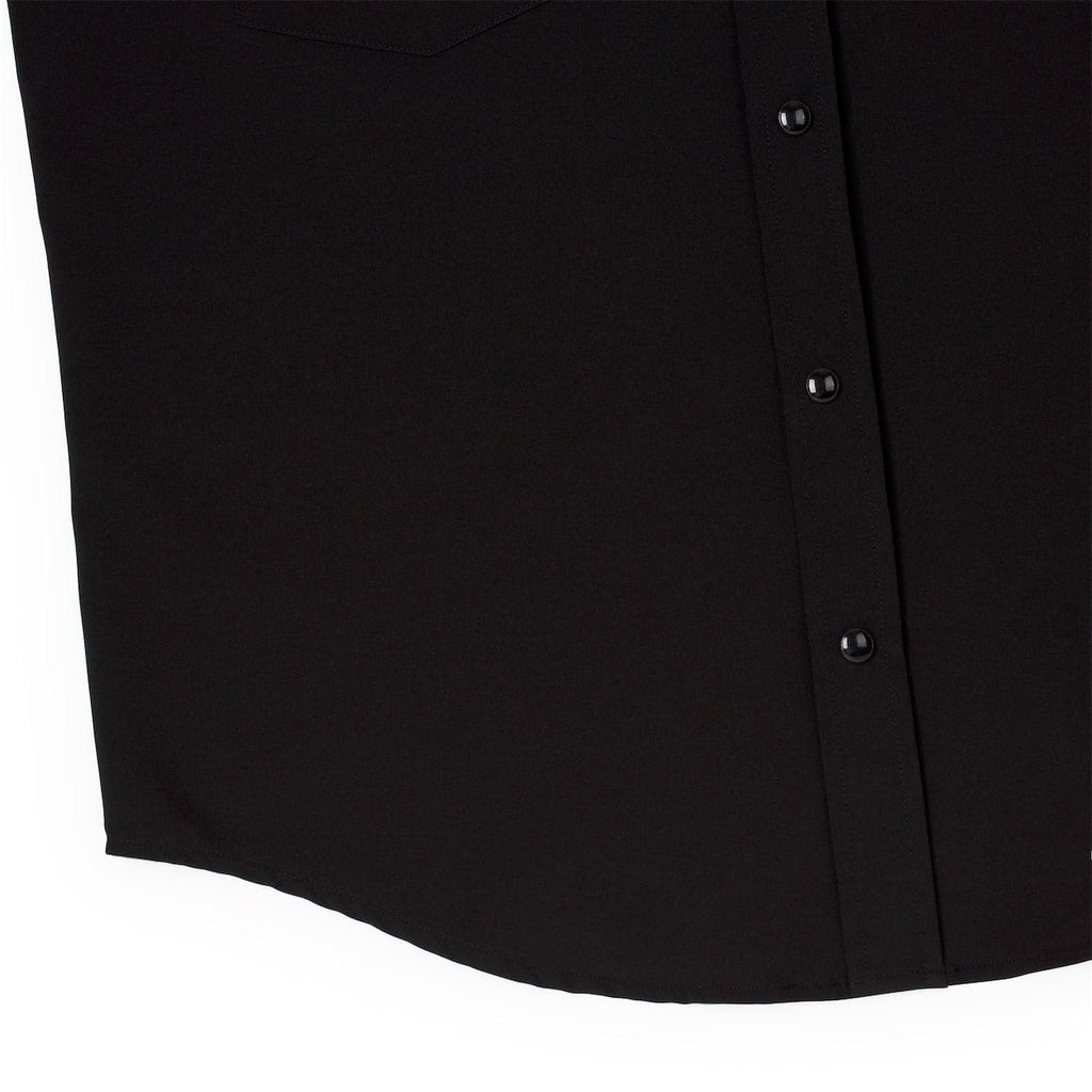 RSVLTS The Ultimate Weapon Roper Short Sleeve Shirt in Black — detail 9