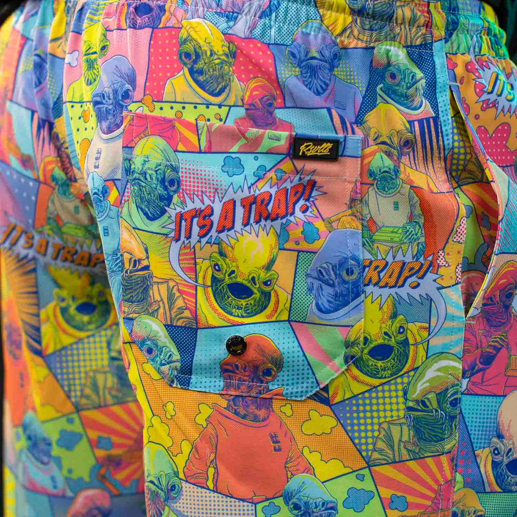 RSVLTS IT’S A TRAP! Hybrid Shorts — detail 7
