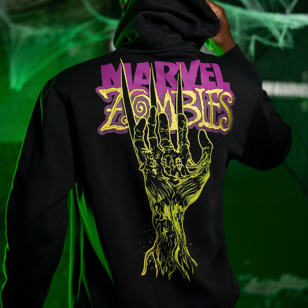 RSVLTS Adamantium Rising Classic Hoodie in Black — detail 2