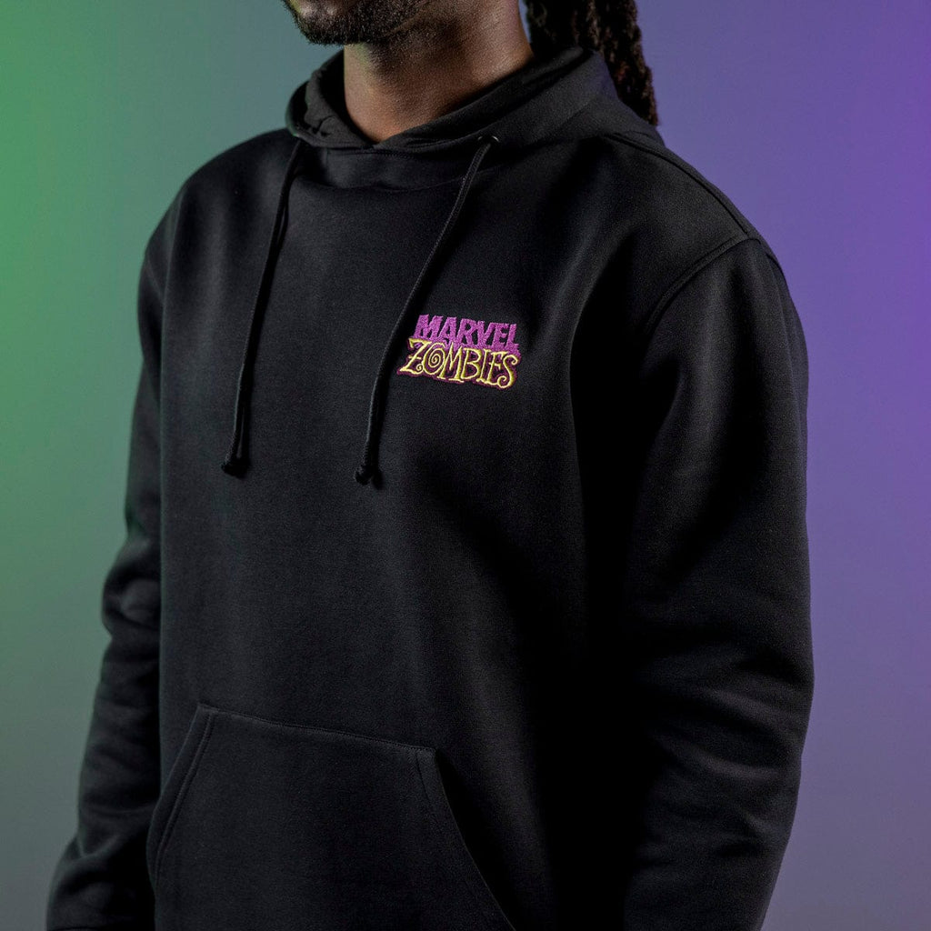 RSVLTS Adamantium Rising Classic Hoodie in Black — detail 7