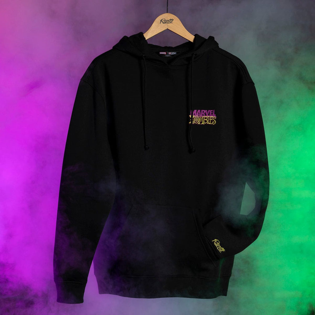 RSVLTS Adamantium Rising Classic Hoodie in Black — detail 6