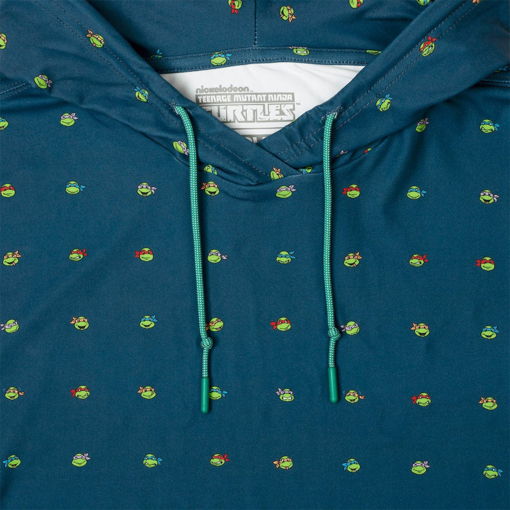 RSVLTS Lil Turts Performance Hoodie in Blue — detail 3