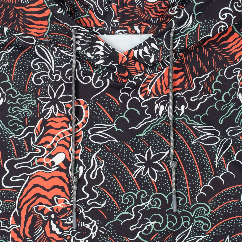 RSVLTS Tiger Style Performance Hoodie in Gray — detail 6