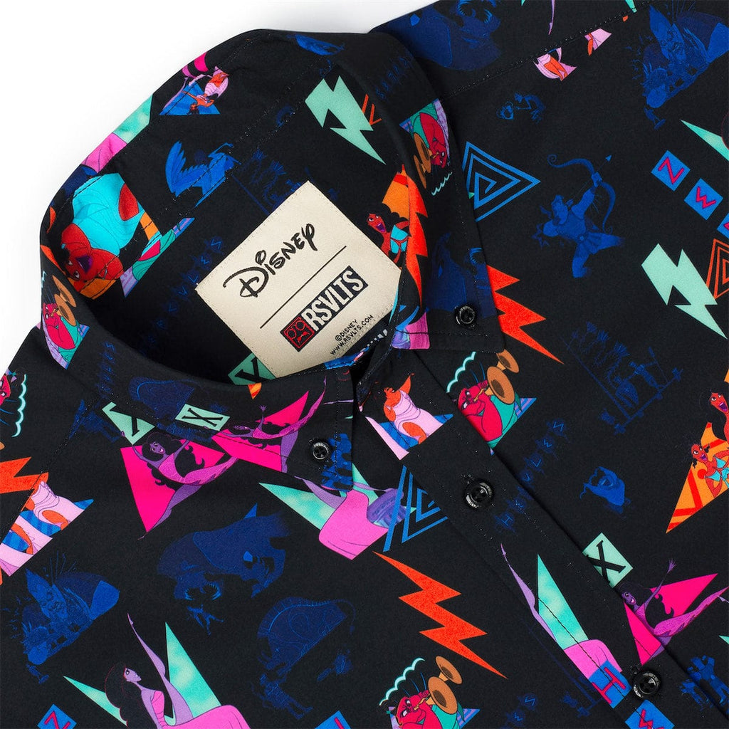 RSVLTS Zero to Hero KUNUFLEX Short Sleeve Shirt in Blue — detail 9