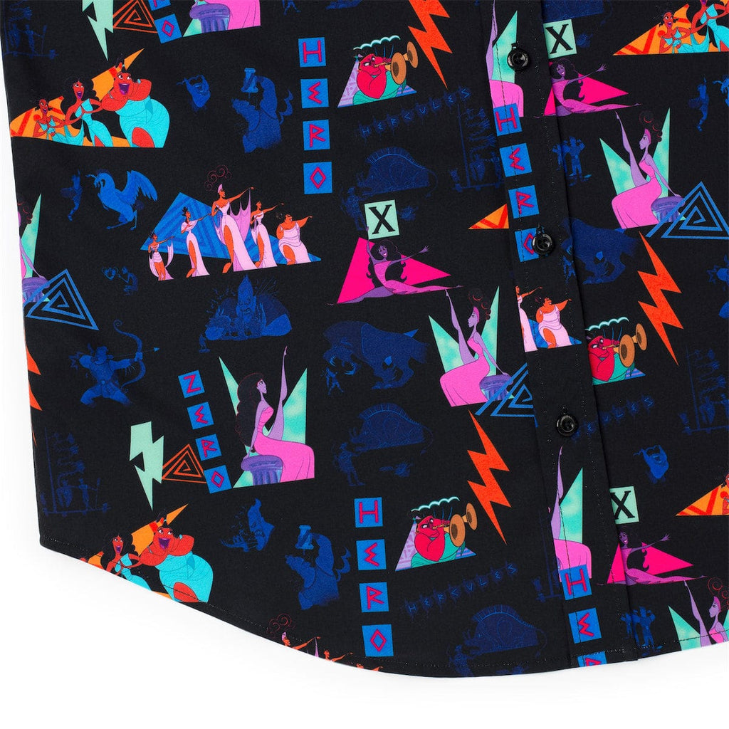 RSVLTS Zero to Hero KUNUFLEX Short Sleeve Shirt in Blue — detail 10