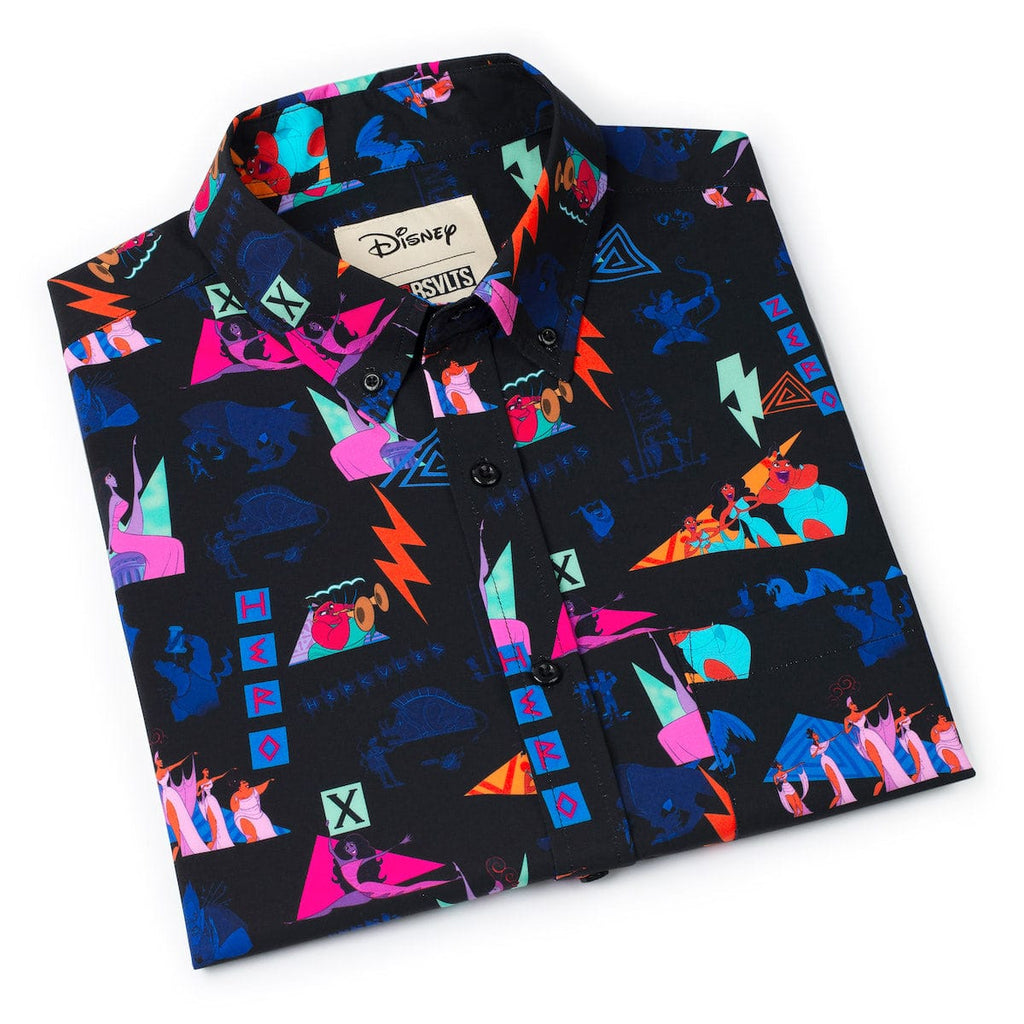 RSVLTS Zero to Hero KUNUFLEX Short Sleeve Shirt in Blue — detail 11