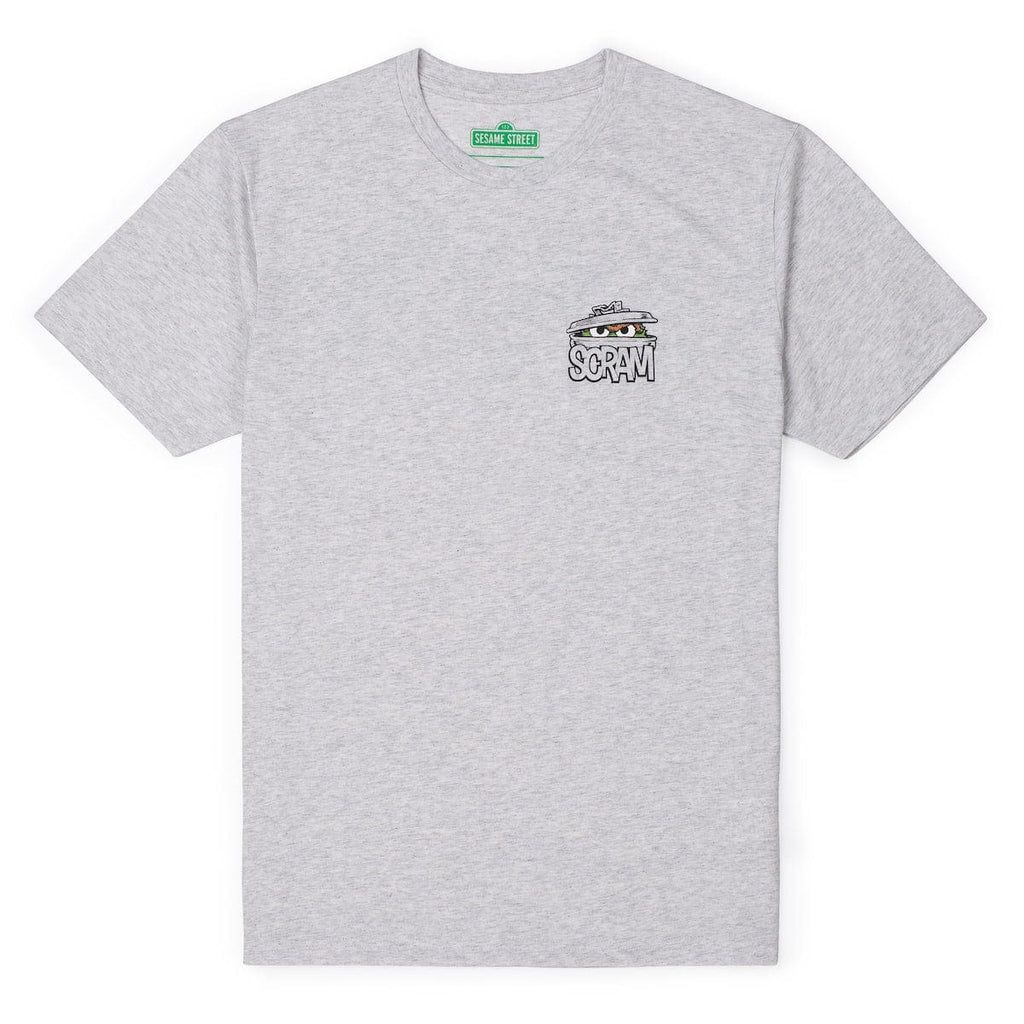 RSVLTS Scram! Crewneck Tee in Gray — detail 4