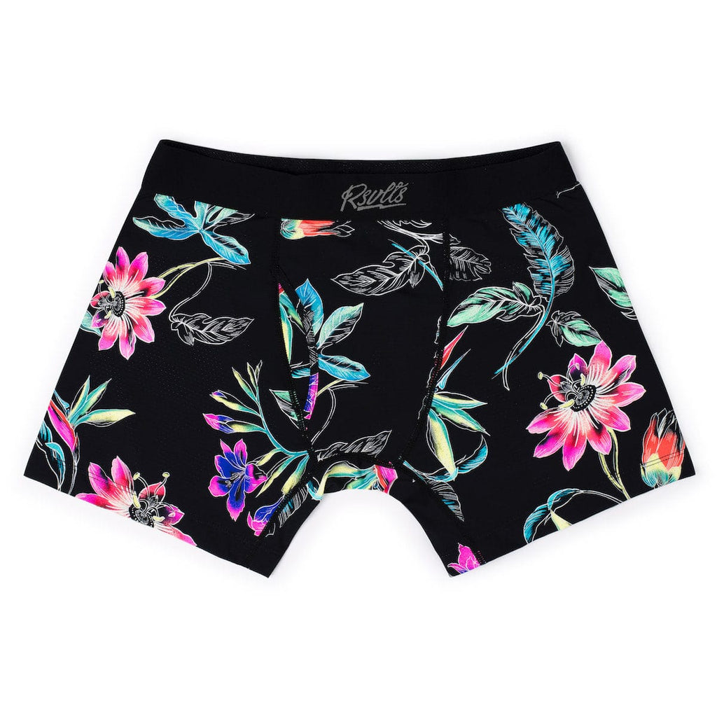 RSVLTS Spring Sketches Single-Pack Boxer Briefs in Black — detail 2