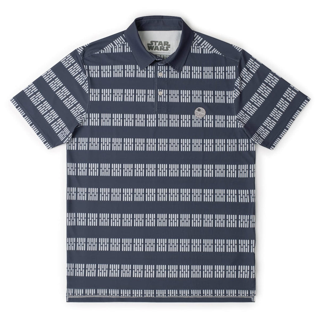RSVLTS Technological Terror All-Day Polo in Gray — front view