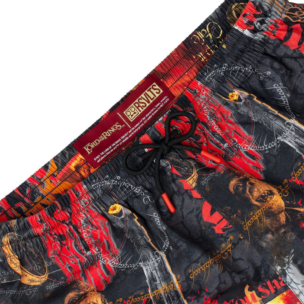 RSVLTS Forces of Mordor Hybrid Shorts in Black — detail 5