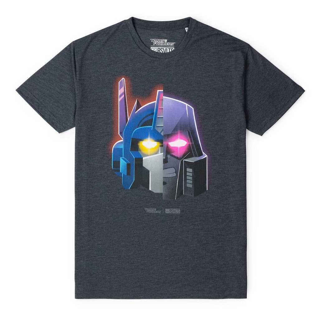 RSVLTS Optimus vs. Megatron Crewneck Tee in Black — detail 2