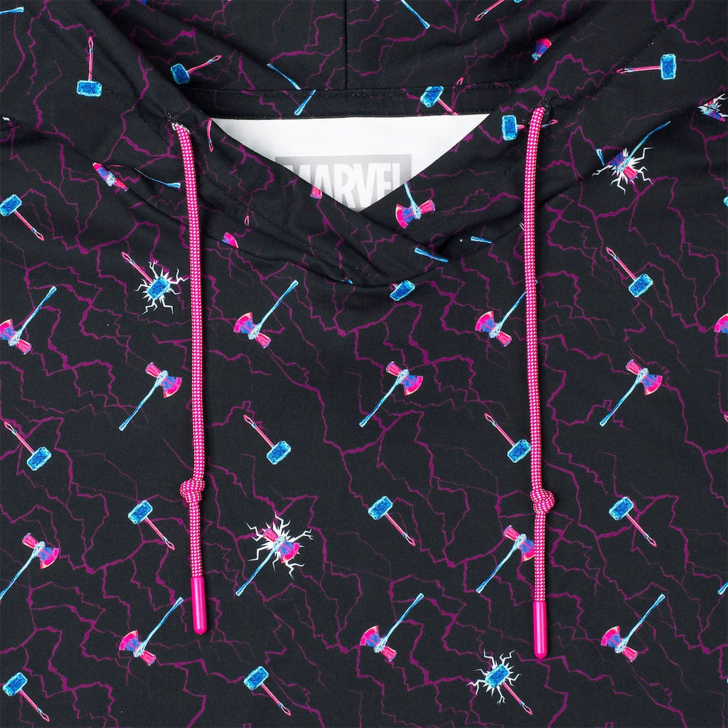 RSVLTS Mjolnir & Stormbreaker Performance Hoodie in Black — detail 3