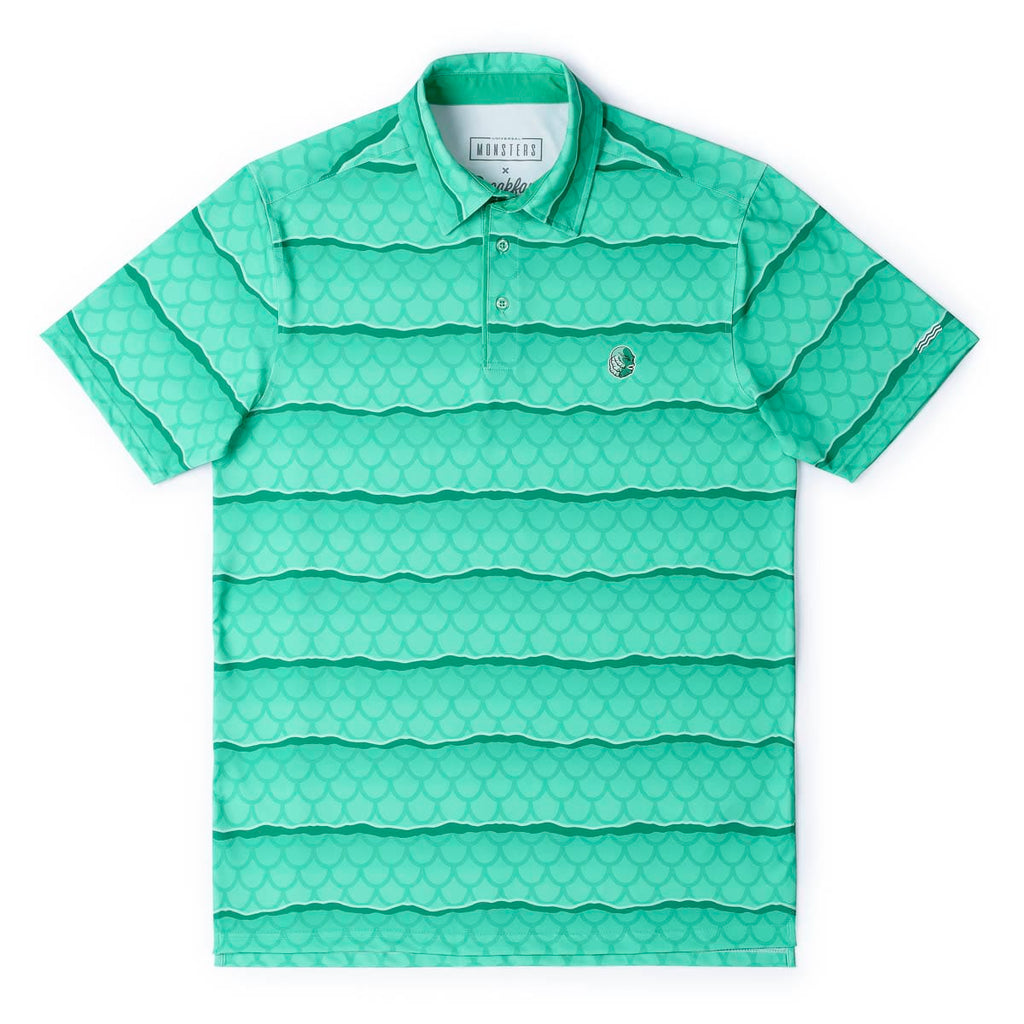 RSVLTS Water Hazard All-Day Polo in Green — front view