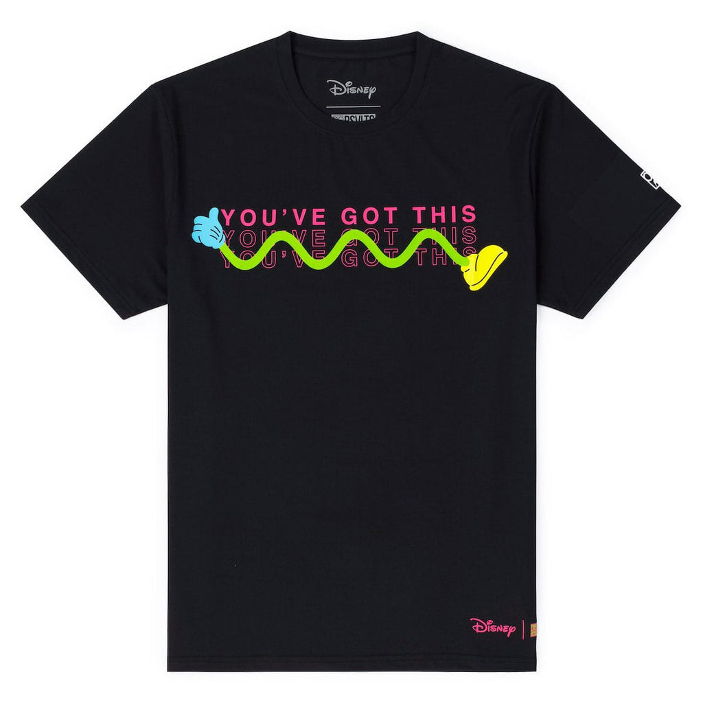 RSVLTS You've Got This Performance Tee in Black — front view