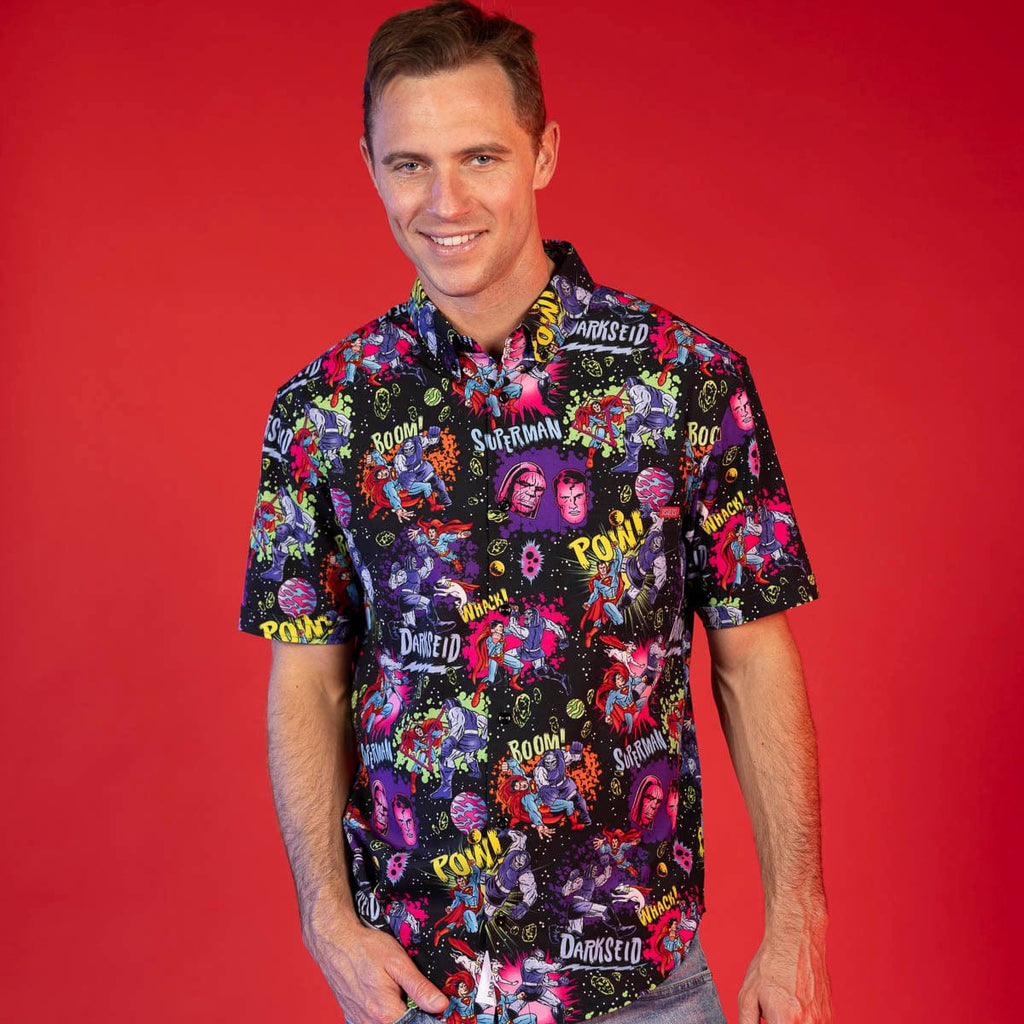 RSVLTS Darkseid of the BOOM! KUNUFLEX Short Sleeve Shirt — detail 5