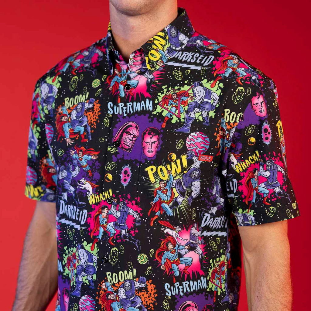 RSVLTS Darkseid of the BOOM! KUNUFLEX Short Sleeve Shirt — detail 3