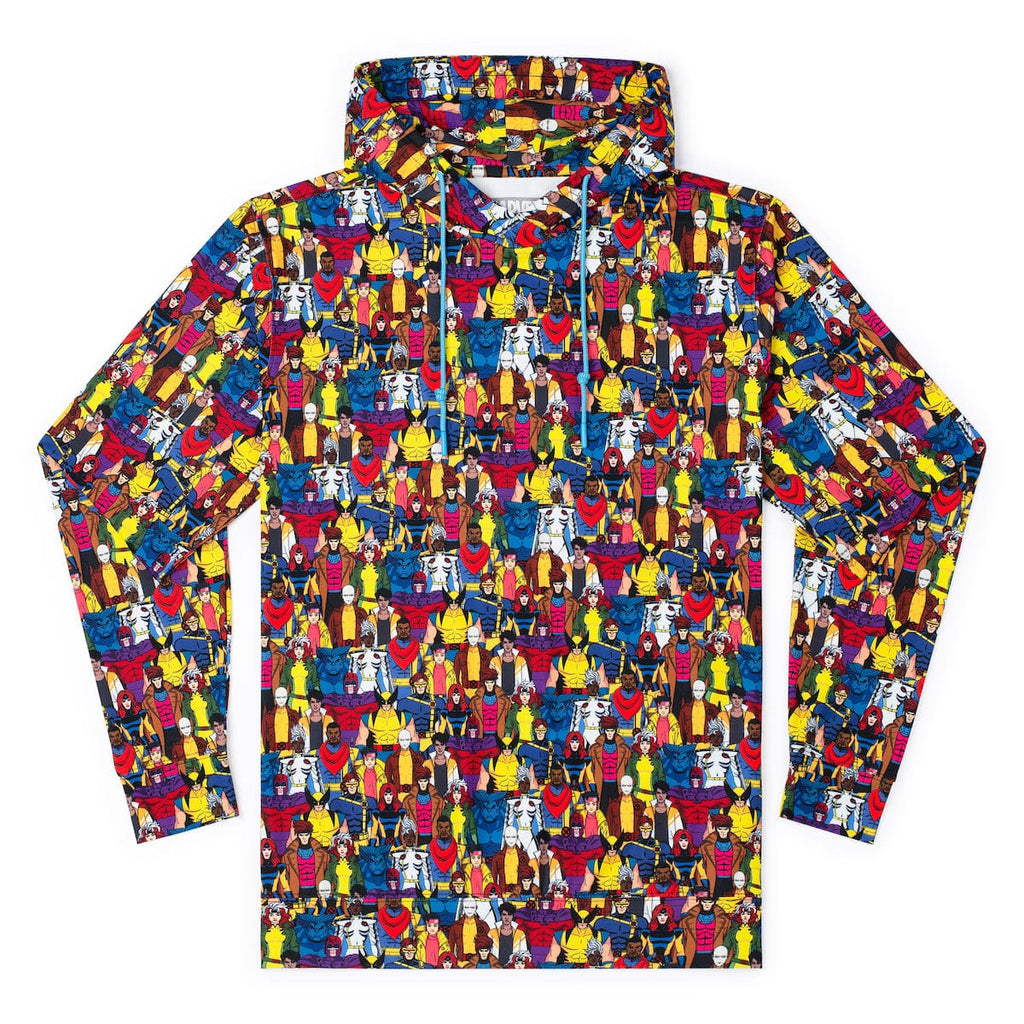 RSVLTS Class of '97 Performance Hoodie in Multicolor — front view