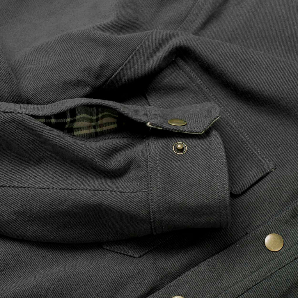 RSVLTS Gray Heavy-Duty Shirt Jacket in Gray — detail 6