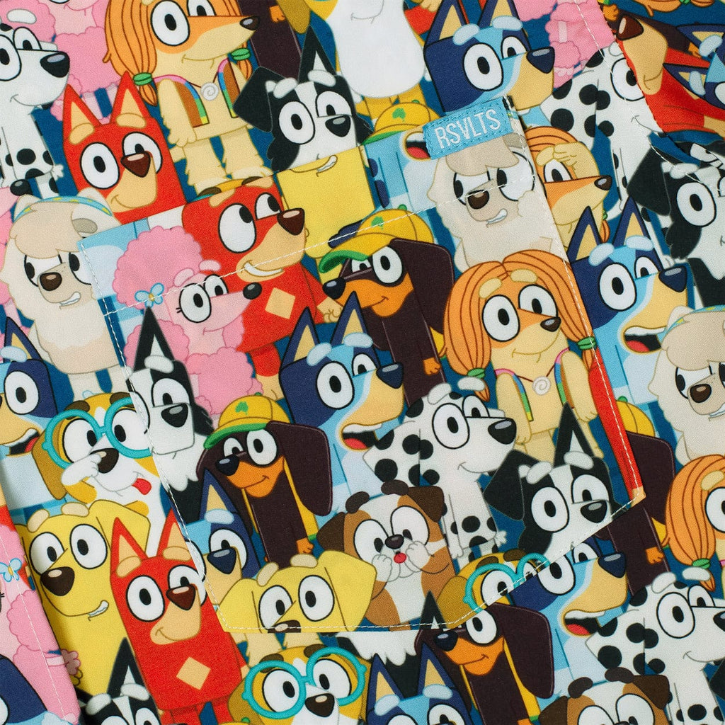 RSVLTS Primary Pals KUNUFLEX Short Sleeve Shirt in Multicolor — detail 9