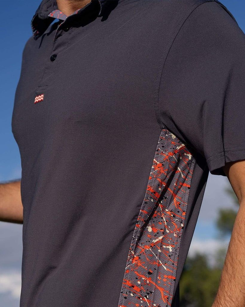 RSVLTS James Bombs All-Day Polo in Blue — detail 2