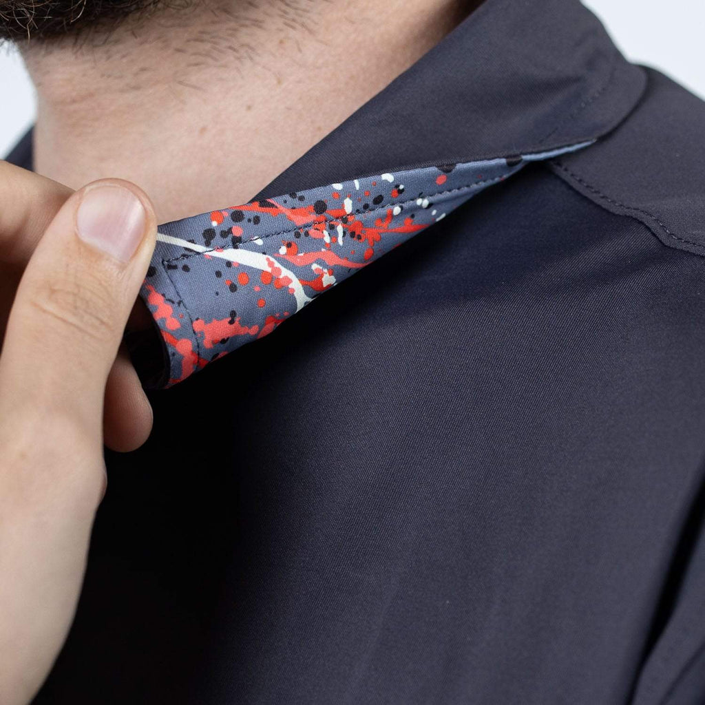 RSVLTS James Bombs All-Day Polo in Blue — detail 4