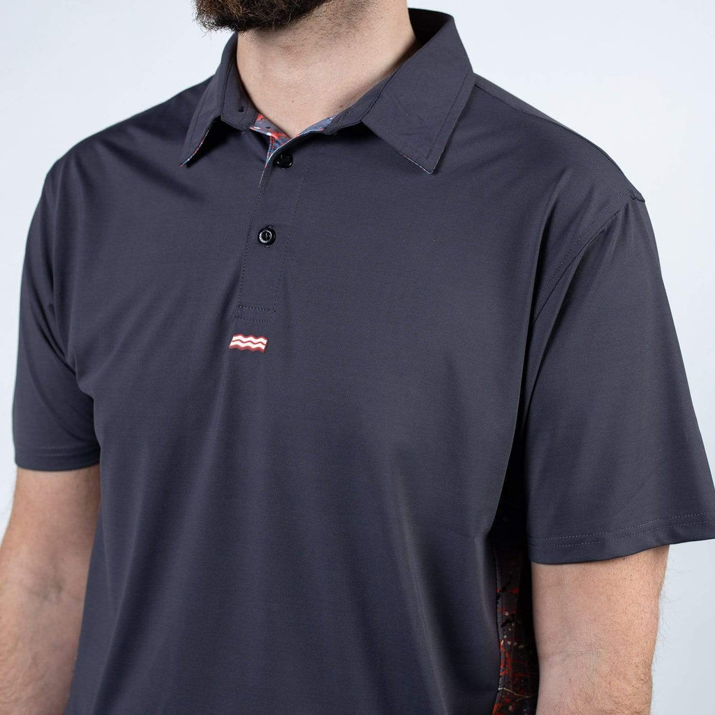 RSVLTS James Bombs All-Day Polo in Blue — detail 3