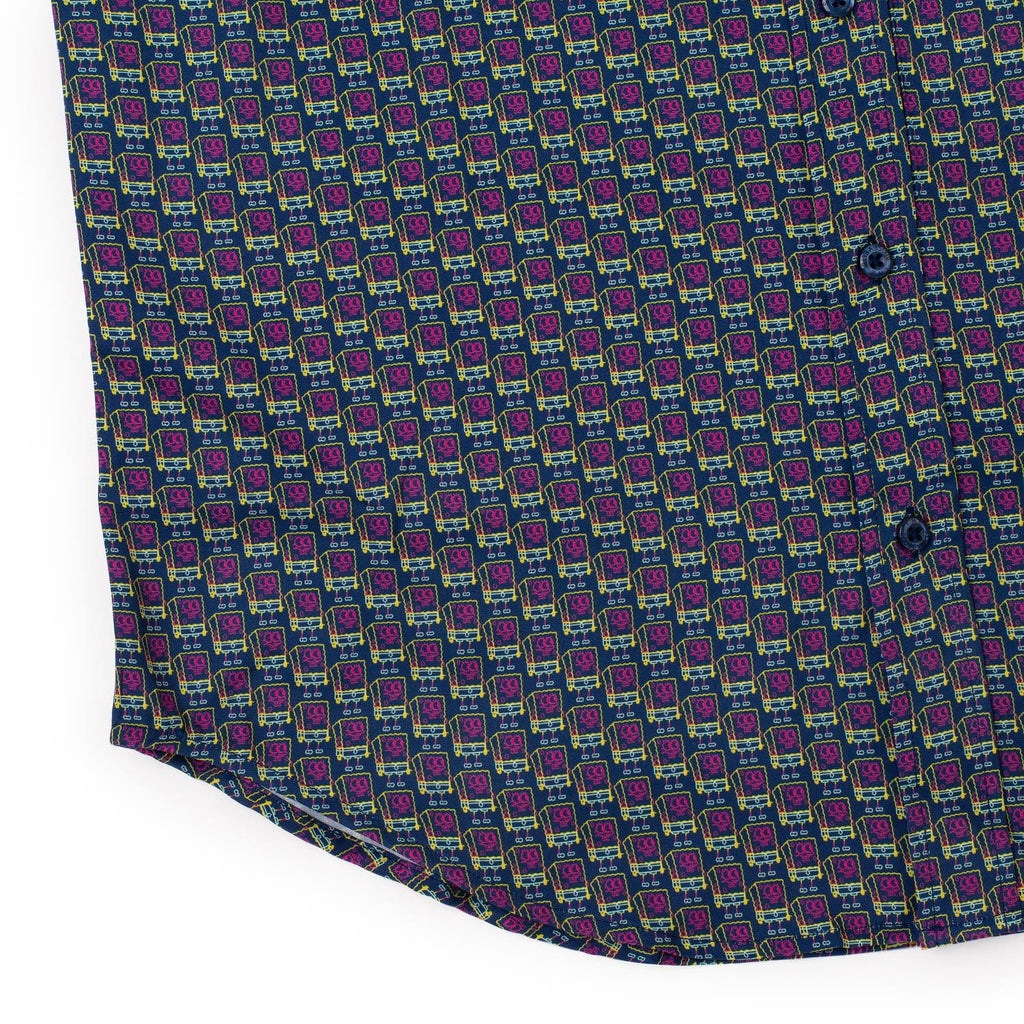 RSVLTS Lil Sponges KUNUFLEX Short Sleeve Shirt in Black — detail 6
