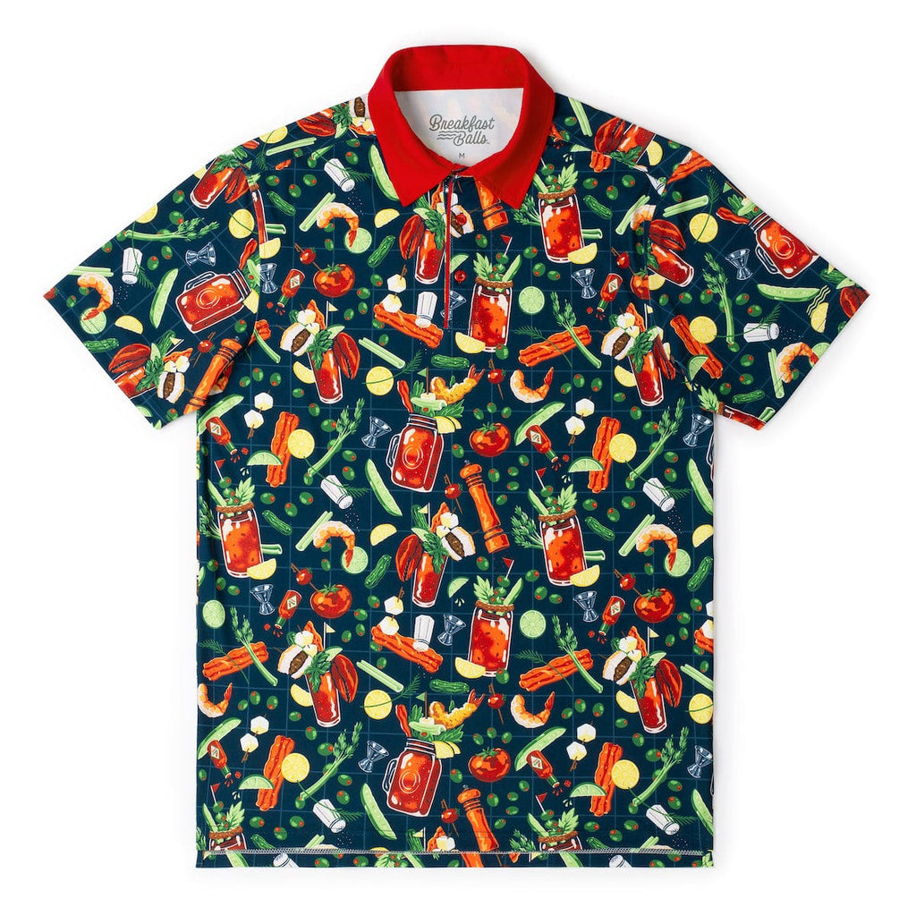 RSVLTS Bloody Awesome All-Day Polo in Multicolor — detail 5
