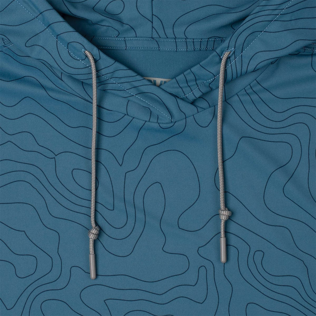RSVLTS Topo (Inverted) Performance Hoodie — detail 3