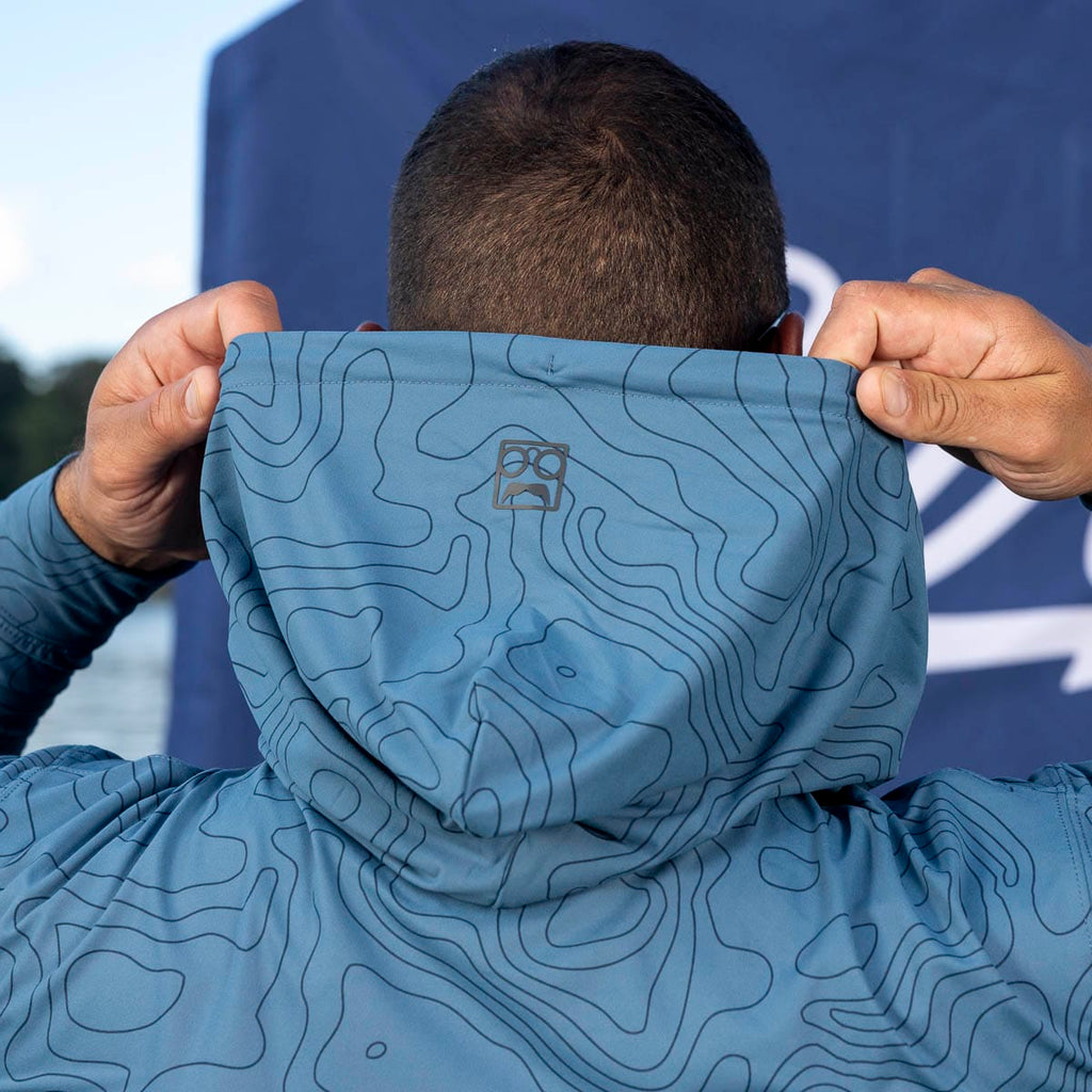 RSVLTS Topo (Inverted) Performance Hoodie — detail 5