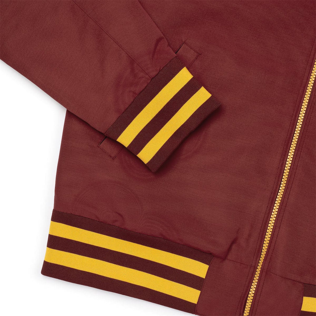 RSVLTS Gaston's Lodge Reversible Bomber Jacket in Red — detail 9