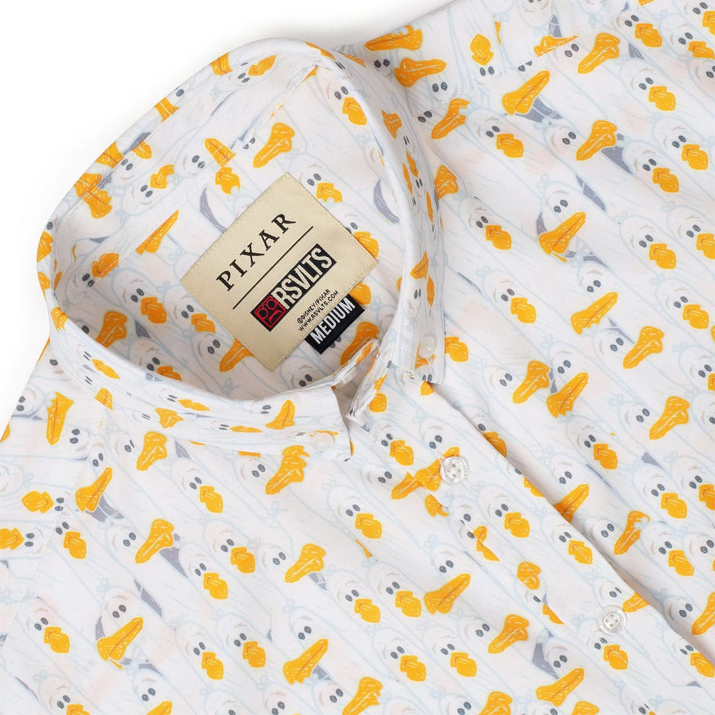 RSVLTS MINE! KUNUFLEX Short Sleeve Shirt in White — detail 12
