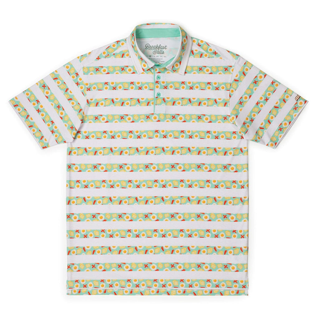 RSVLTS Rise & Shine All-Day Polo in Green — front view
