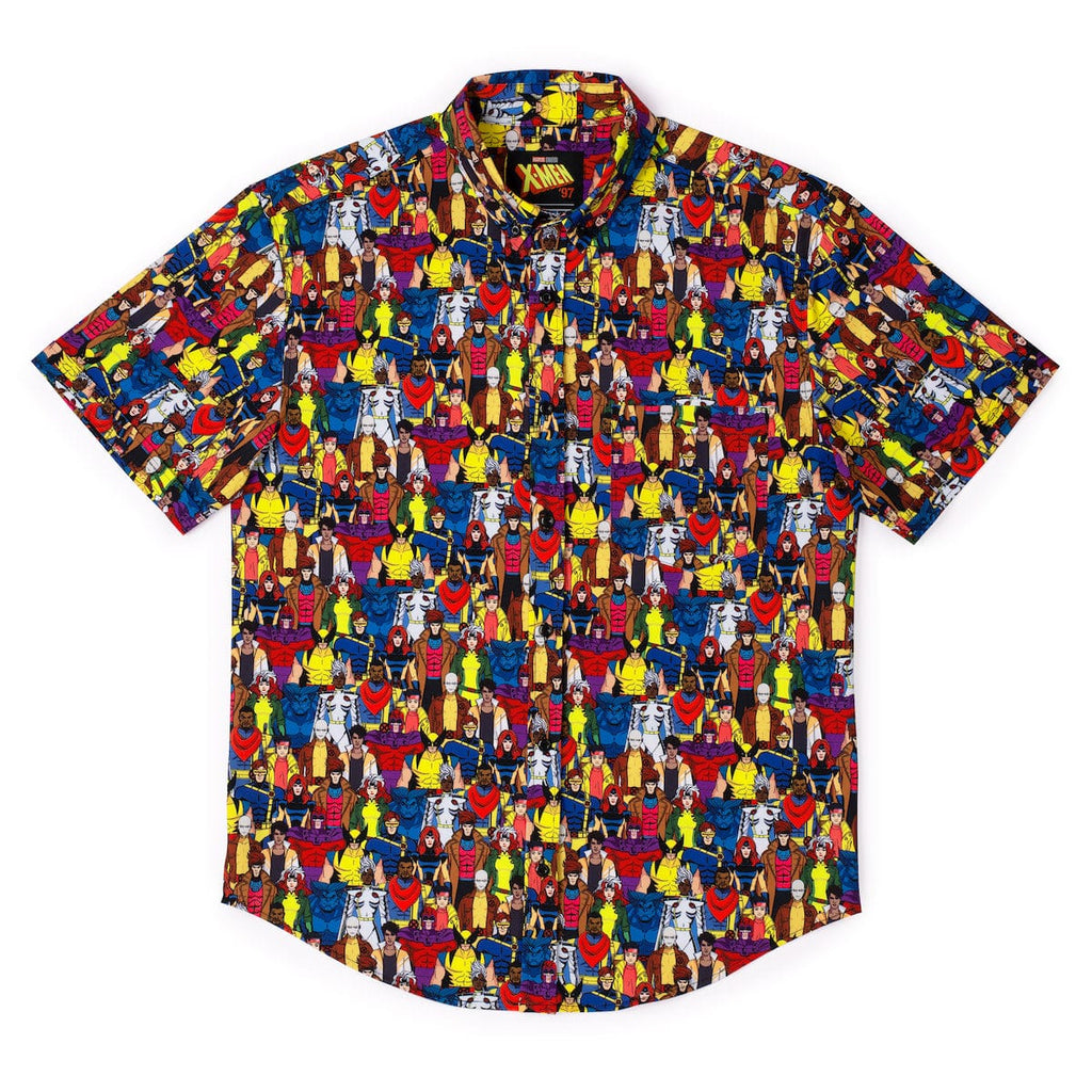 RSVLTS Class of '97 KUNUFLEX Short Sleeve Shirt in Multicolor — detail 4