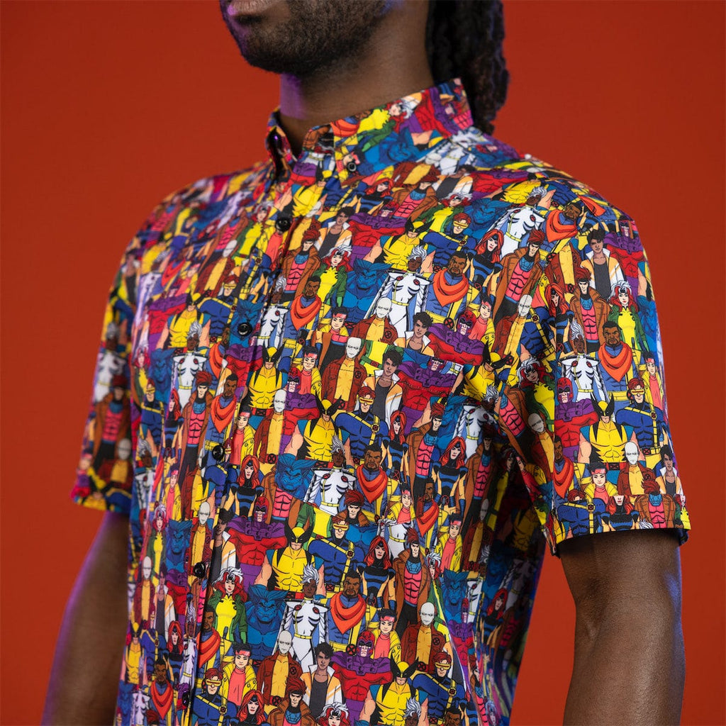 RSVLTS Class of '97 KUNUFLEX Short Sleeve Shirt in Multicolor — detail 3