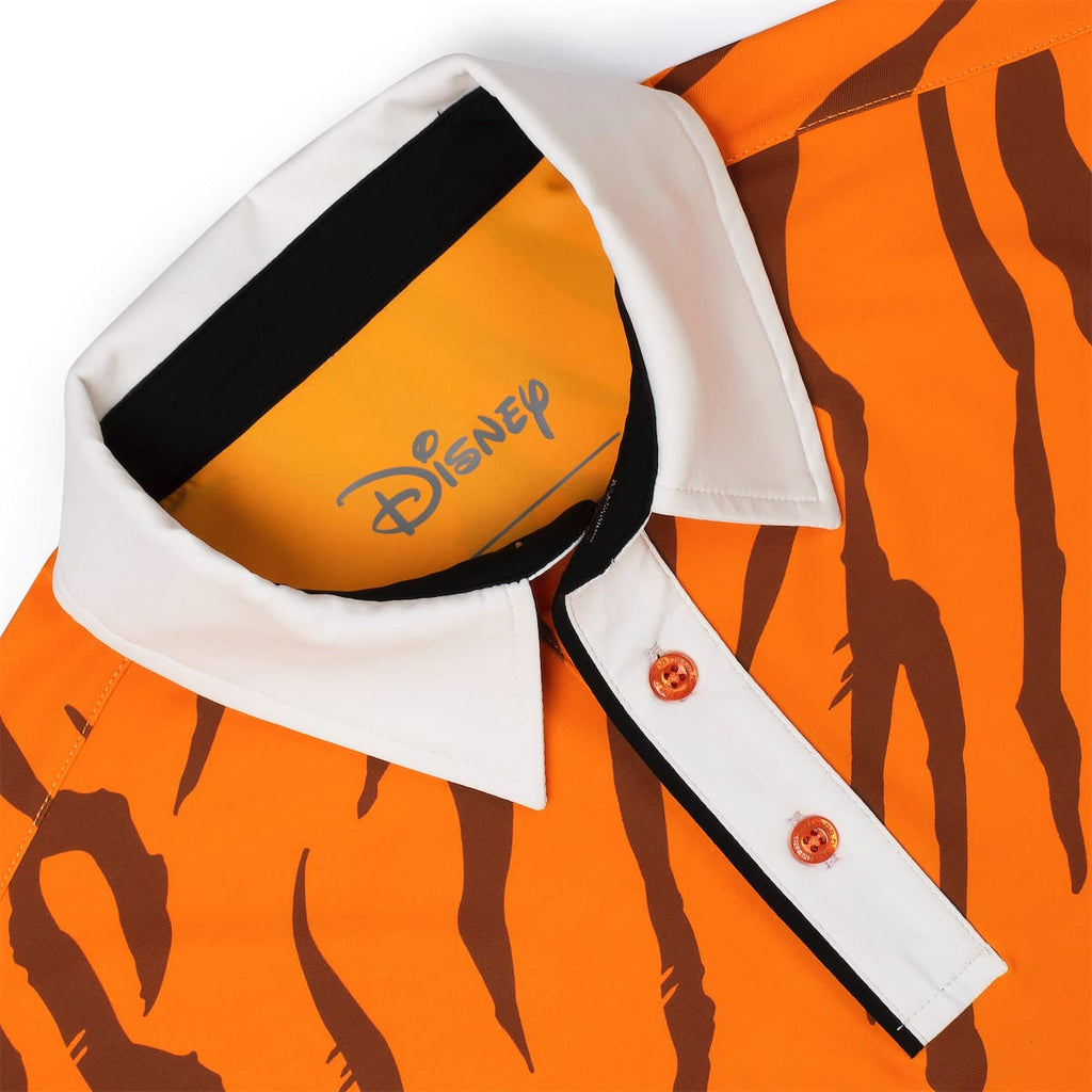 RSVLTS Shere Villainy All-Day Polo in Orange — detail 6